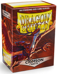 Dragon Shield - Crimson Matte - Dragon Shield - MoxLand