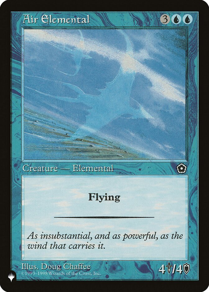 Elemental do Ar / Air Elemental - Magic: The Gathering - MoxLand