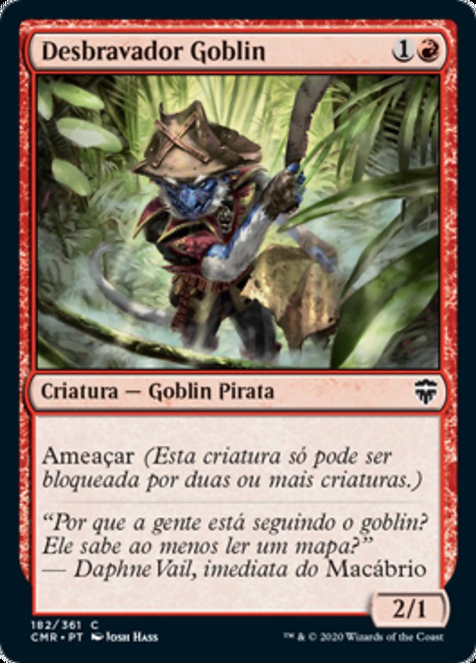 Desbravador Goblin / Goblin Trailblazer - Magic: The Gathering - MoxLand