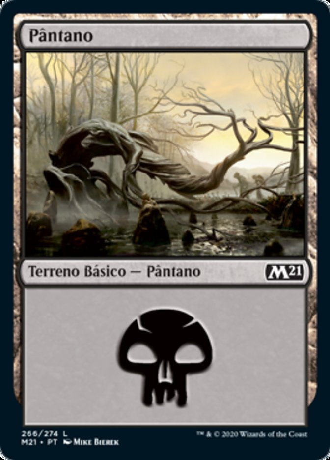 Pântano / Swamp - Magic: The Gathering - MoxLand