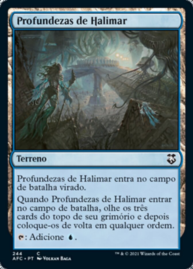 Profundezas de Halimar / Halimar Depths - Magic: The Gathering - MoxLand