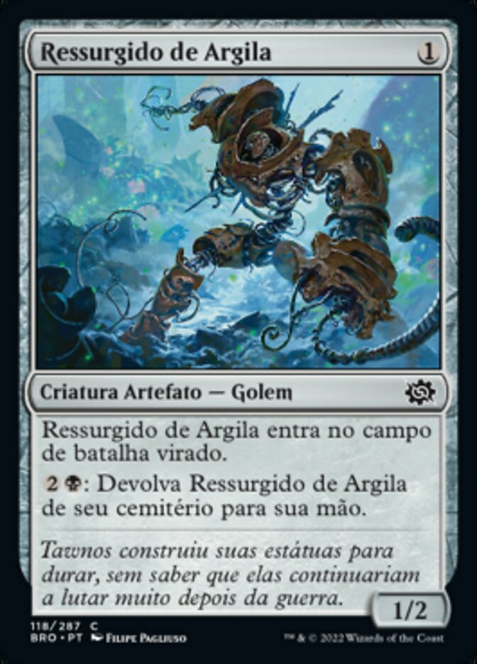 Ressurgido de Argila / Clay Revenant - Magic: The Gathering - MoxLand