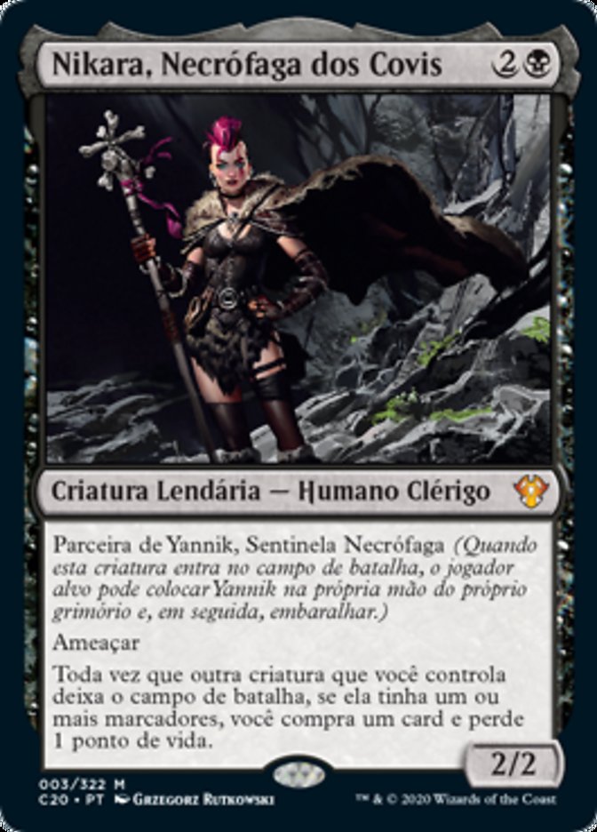 Nikara, Necrófaga dos Covis / Nikara, Lair Scavenger - Magic: The Gathering - MoxLand