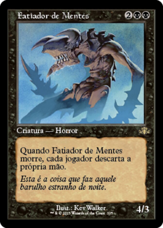 Fatiador de Mentes / Mindslicer - Magic: The Gathering - MoxLand