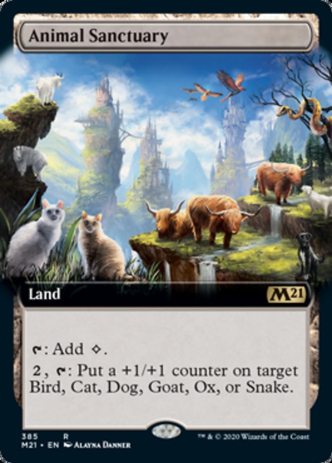 Santuário dos Animais / Animal Sanctuary - Magic: The Gathering - MoxLand