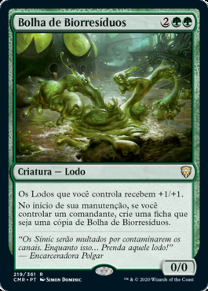 Bolha de Biorresíduos / Biowaste Blob - Magic: The Gathering - MoxLand