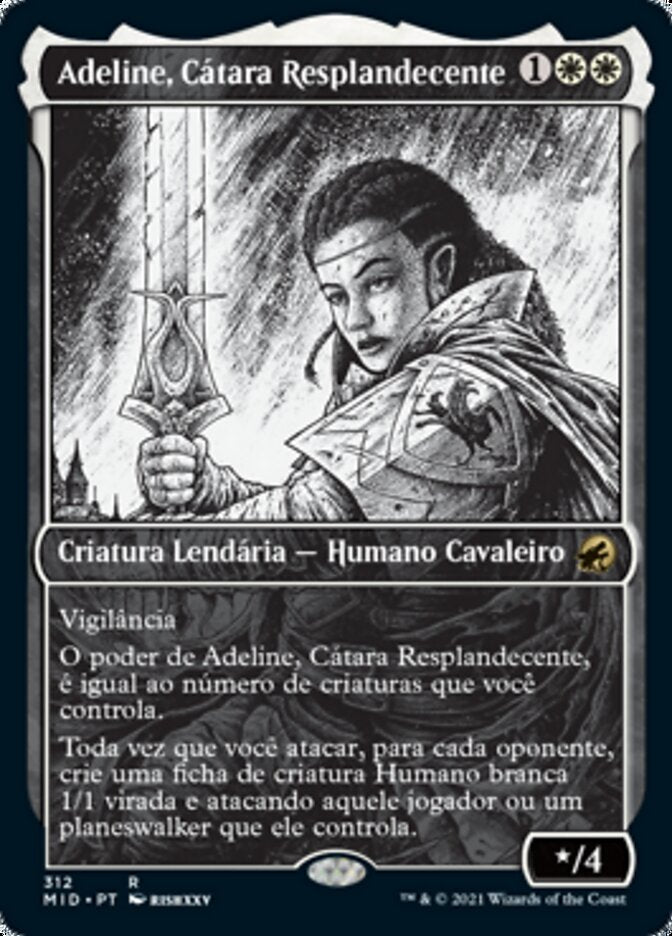 Adeline, Cátara Resplandecente / Adeline, Resplendent Cathar - Magic: The Gathering - MoxLand
