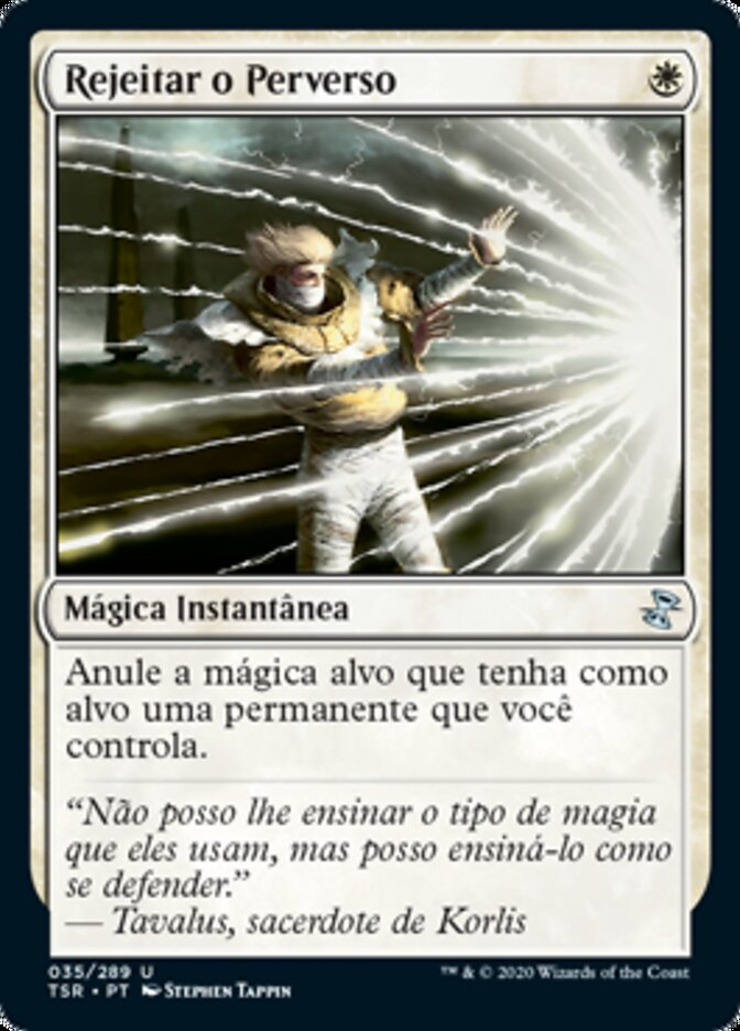 Rejeitar o Perverso / Rebuff the Wicked - Magic: The Gathering - MoxLand