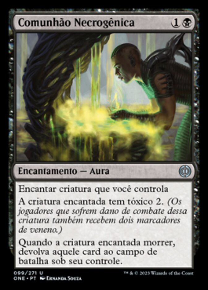 Comunhão Necrogênica / Necrogen Communion - Magic: The Gathering - MoxLand