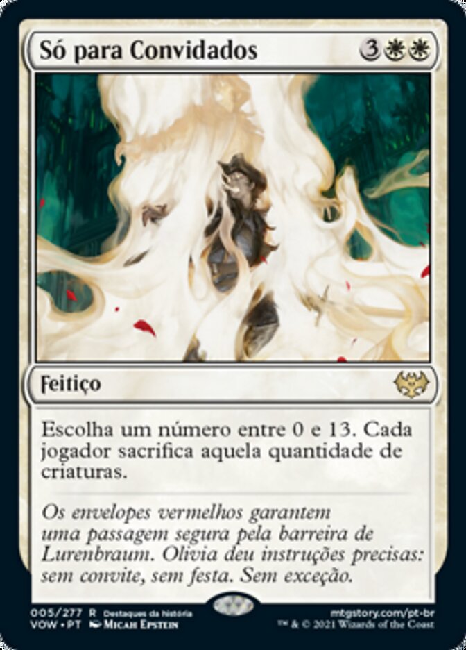Só para Convidados / By Invitation Only - Magic: The Gathering - MoxLand