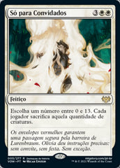 Só para Convidados / By Invitation Only - Magic: The Gathering - MoxLand