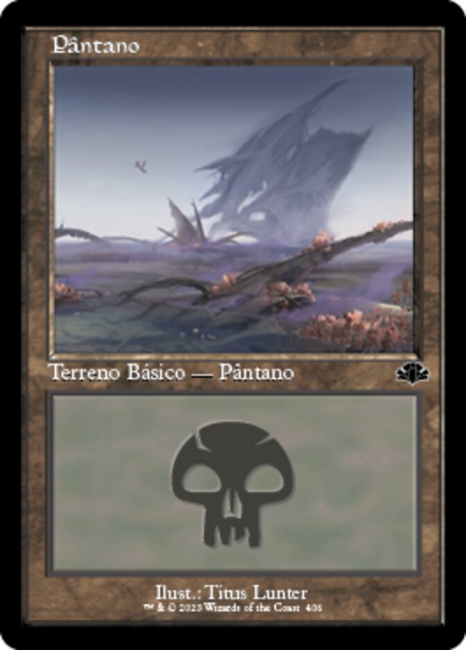 Pântano / Swamp - Magic: The Gathering - MoxLand