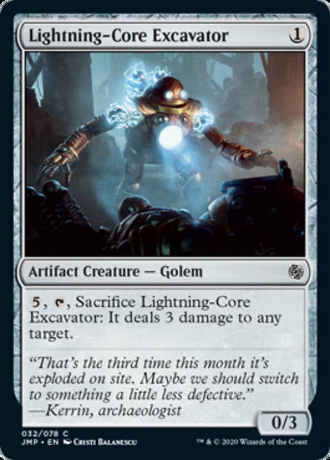 Lightning-Core Excavator / Lightning-Core Excavator - Magic: The Gathering - MoxLand