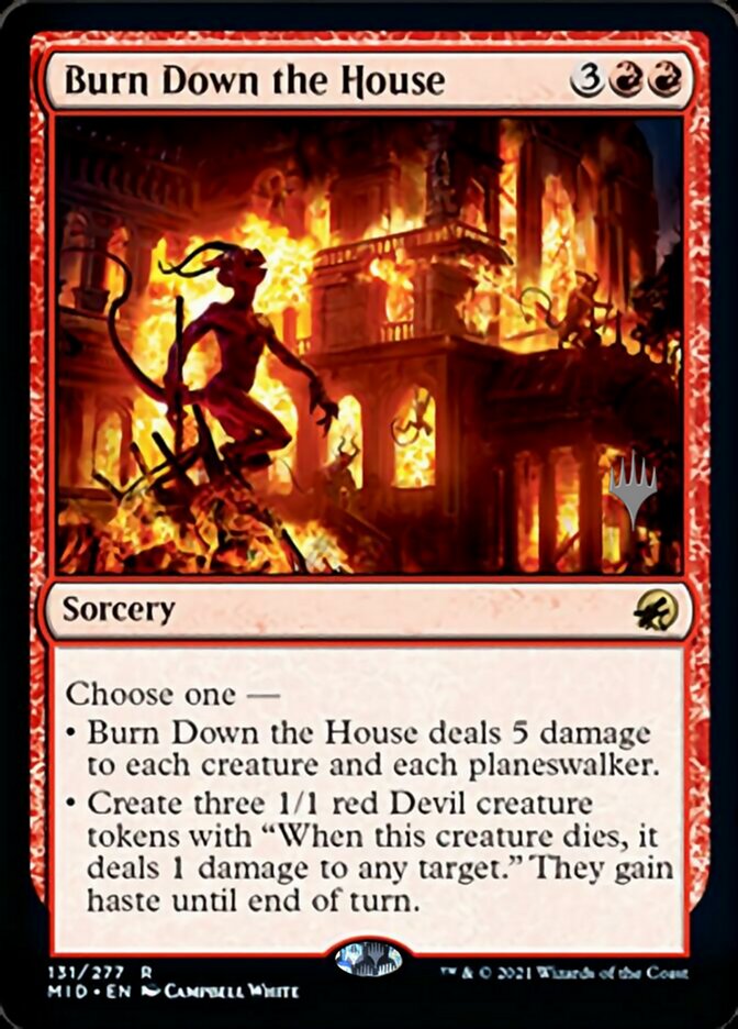 Incendiar a Casa / Burn Down the House - Magic: The Gathering - MoxLand