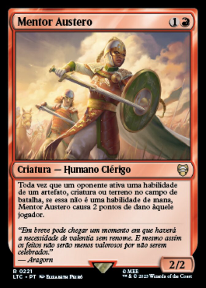 Mentor Austero / Harsh Mentor - Magic: The Gathering - MoxLand