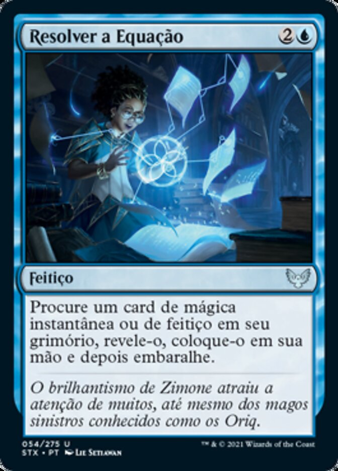 Resolver a Equação / Solve the Equation - Magic: The Gathering - MoxLand