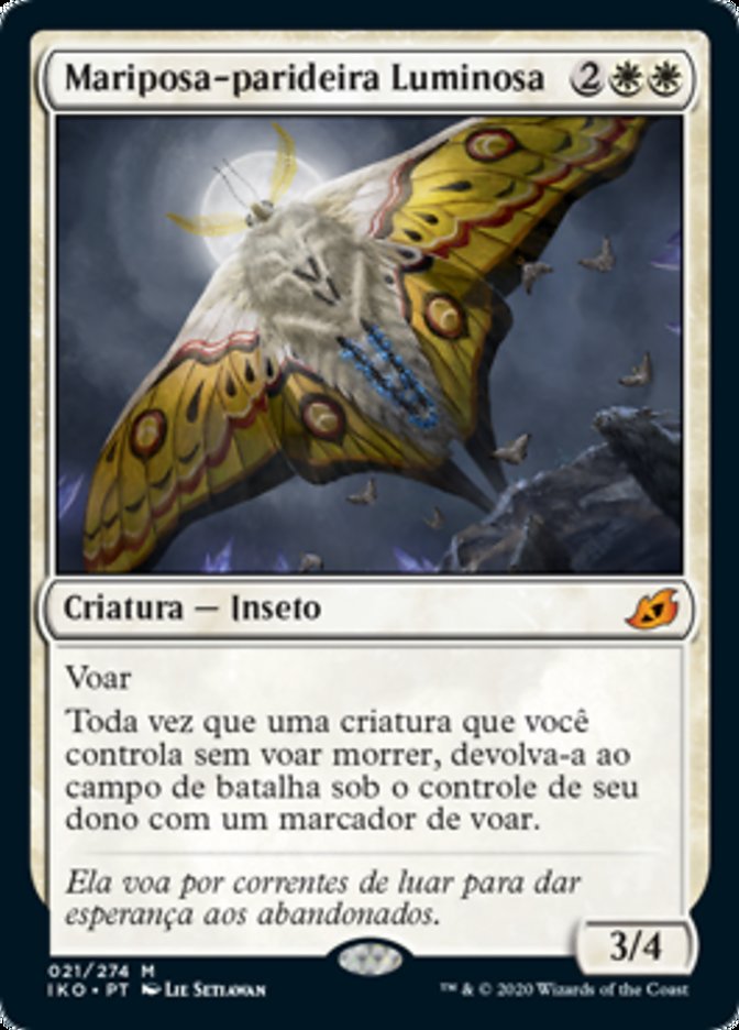 Mariposa-parideira Luminosa / Luminous Broodmoth - Magic: The Gathering - MoxLand