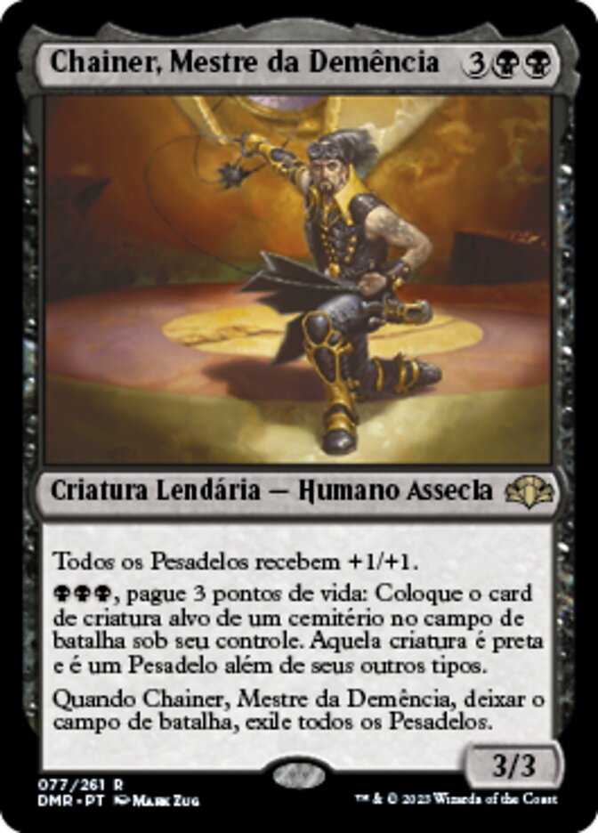 Chainer, Mestre da Demência / Chainer, Dementia Master - Magic: The Gathering - MoxLand