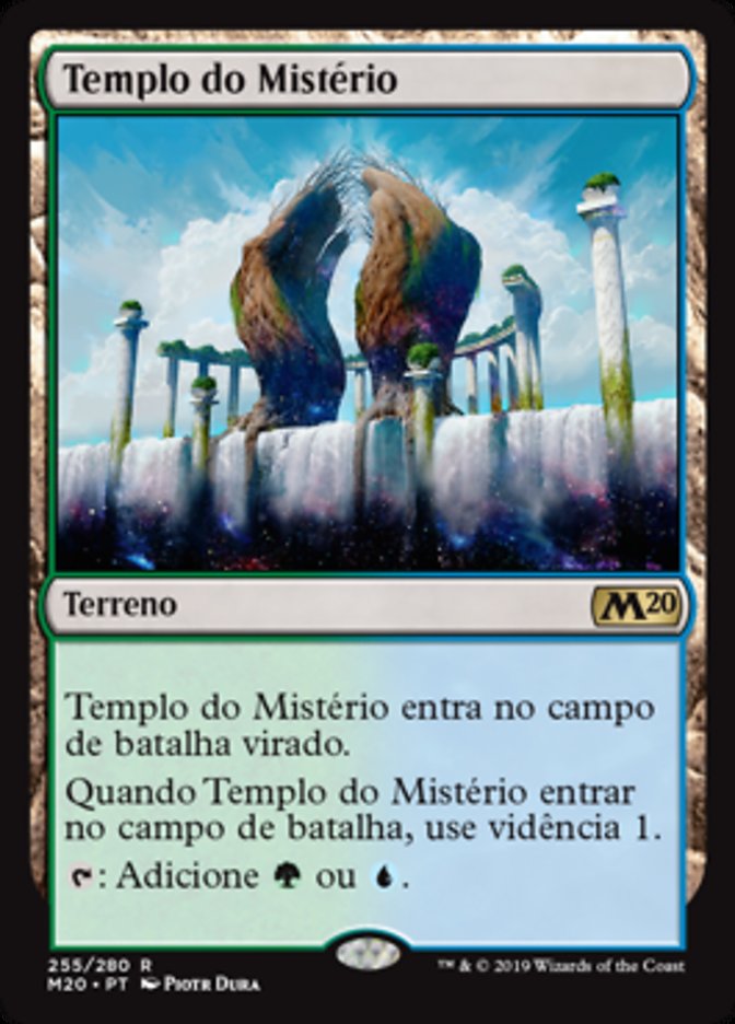 Templo do Mistério / Temple of Mystery - Magic: The Gathering - MoxLand