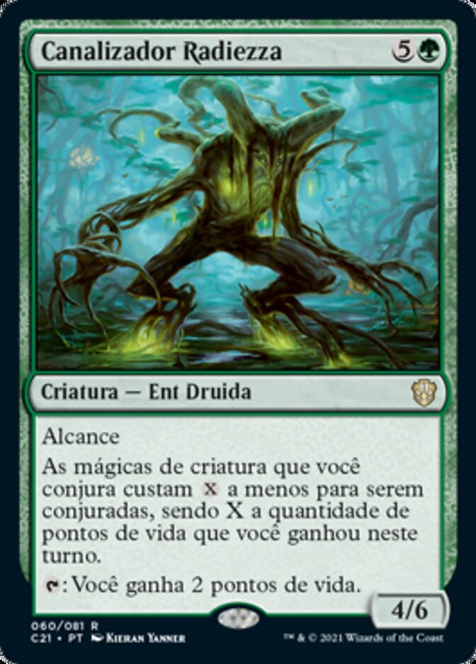 Canalizador Radiezza / Ezzaroot Channeler - Magic: The Gathering - MoxLand