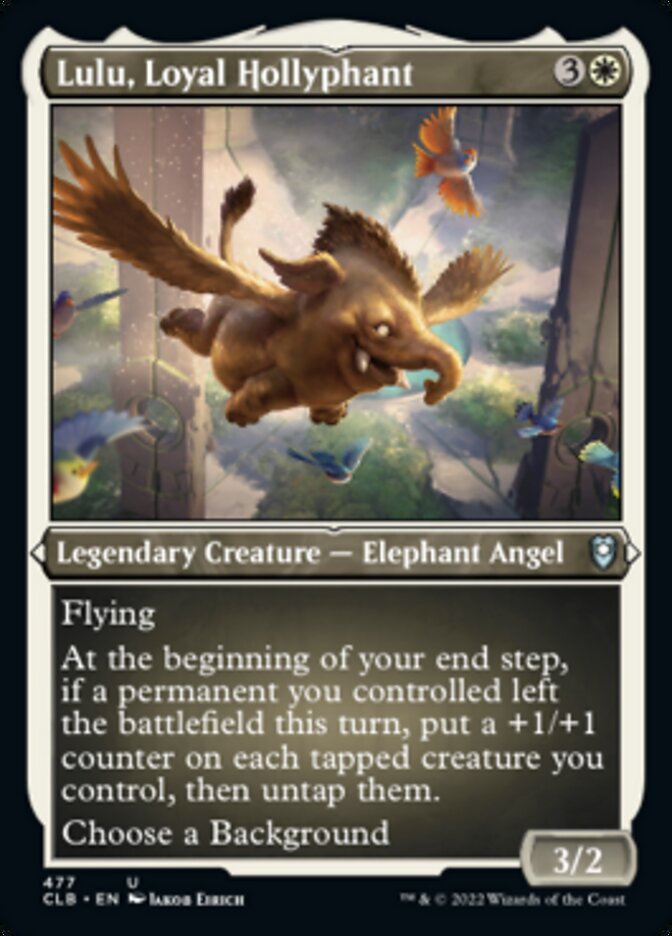 Lulu, Halofante Leal / Lulu, Loyal Hollyphant - Magic: The Gathering - MoxLand