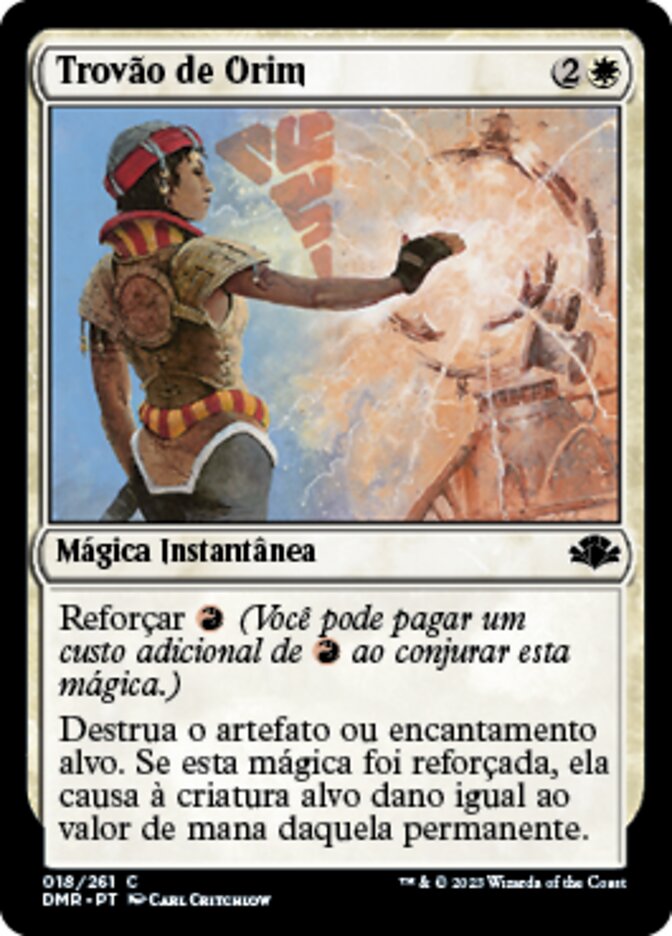 Trovão de Orim / Orim's Thunder - Magic: The Gathering - MoxLand