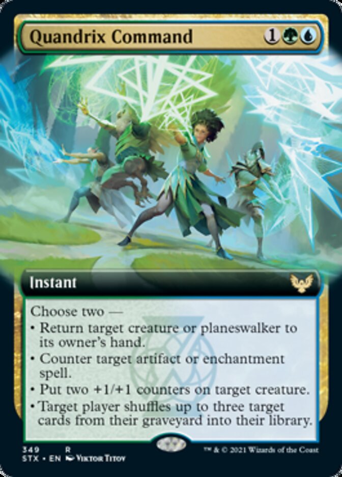 Comando de Quandrix / Quandrix Command - Magic: The Gathering - MoxLand