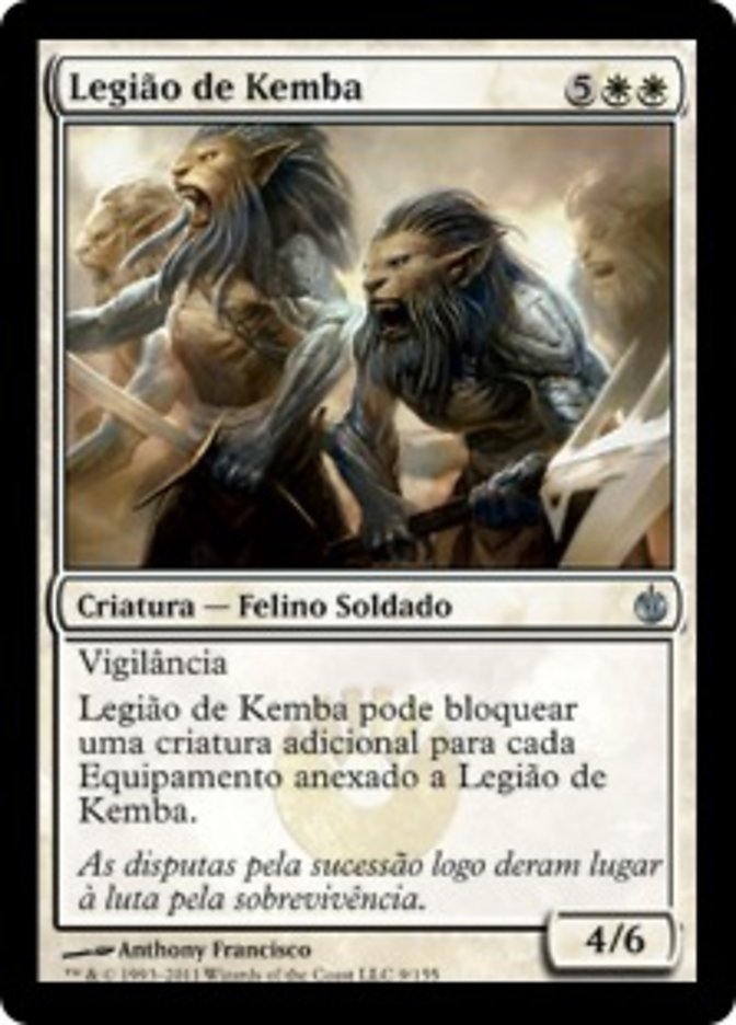 Legião de Kemba / Kemba's Legion - Magic: The Gathering - MoxLand