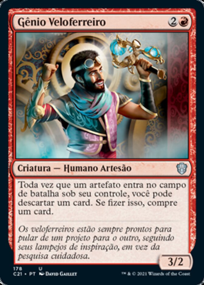 Gênio Veloferreiro / Quicksmith Genius - Magic: The Gathering - MoxLand