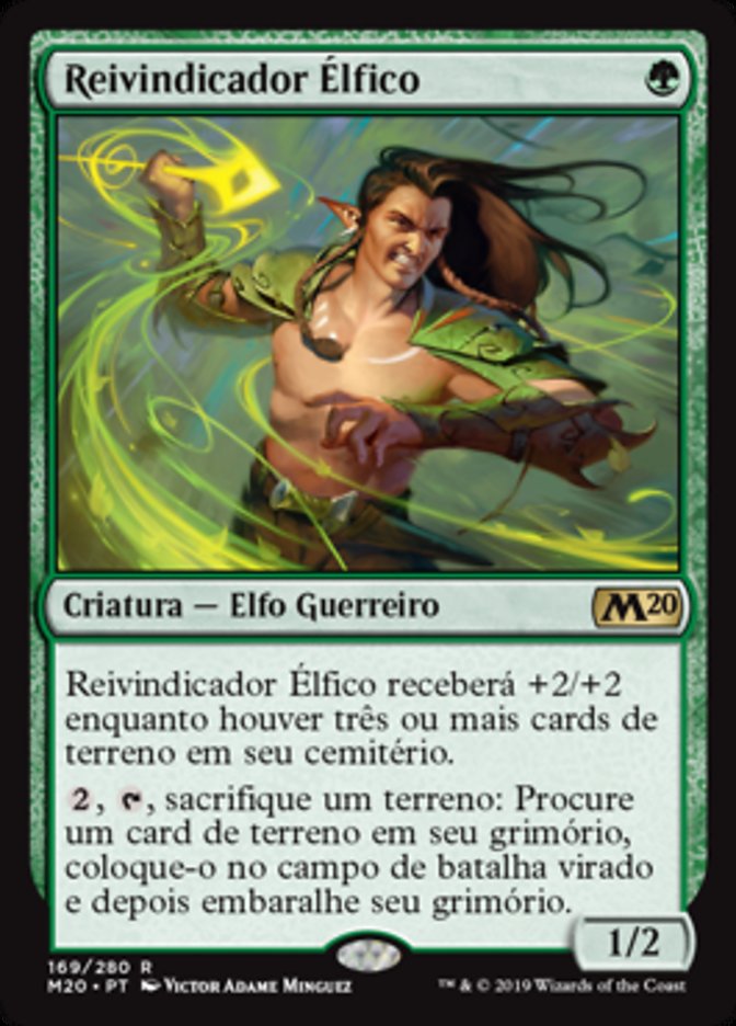 Reivindicador Élfico / Elvish Reclaimer - Magic: The Gathering - MoxLand