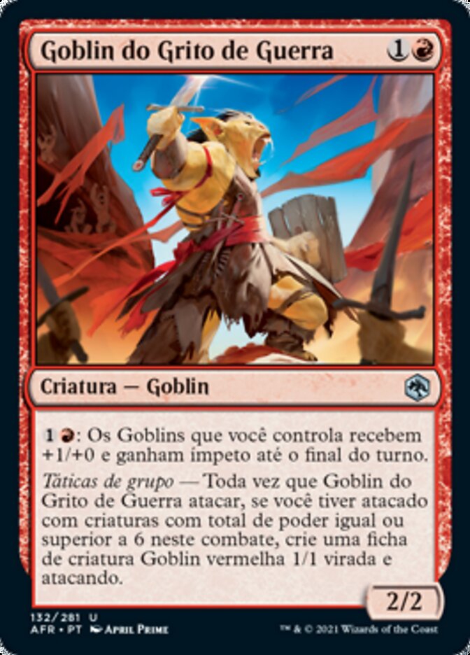 Goblin do Grito de Guerra / Battle Cry Goblin - Magic: The Gathering - MoxLand