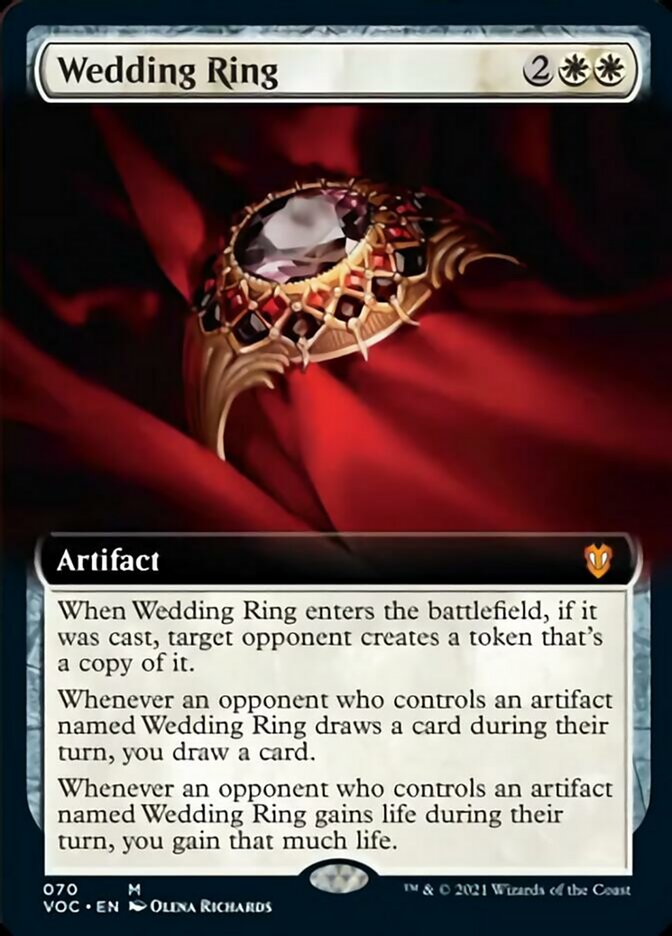 Aliança de Casamento / Wedding Ring - Magic: The Gathering - MoxLand