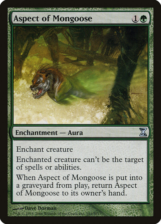 Face do Mangusto / Aspect of Mongoose - Magic: The Gathering - MoxLand