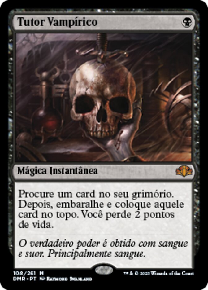 Tutor Vampírico / Vampiric Tutor - Magic: The Gathering - MoxLand