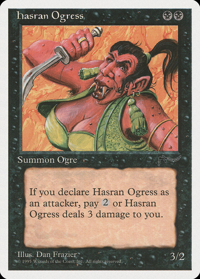Hasran Ogress / Hasran Ogress - Magic: The Gathering - MoxLand