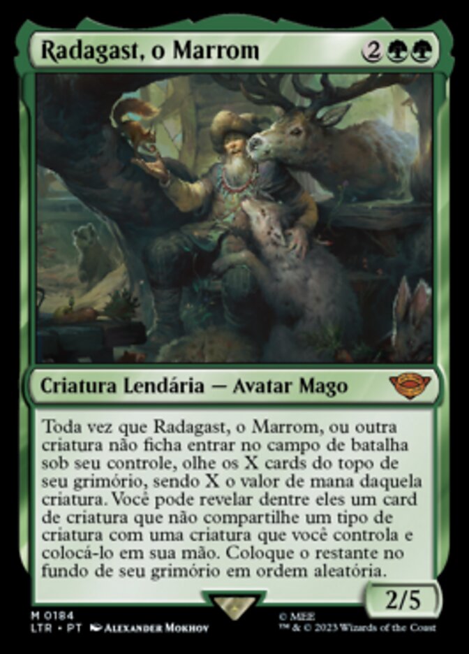 Radagast, o Marrom / Radagast the Brown - Magic: The Gathering - MoxLand