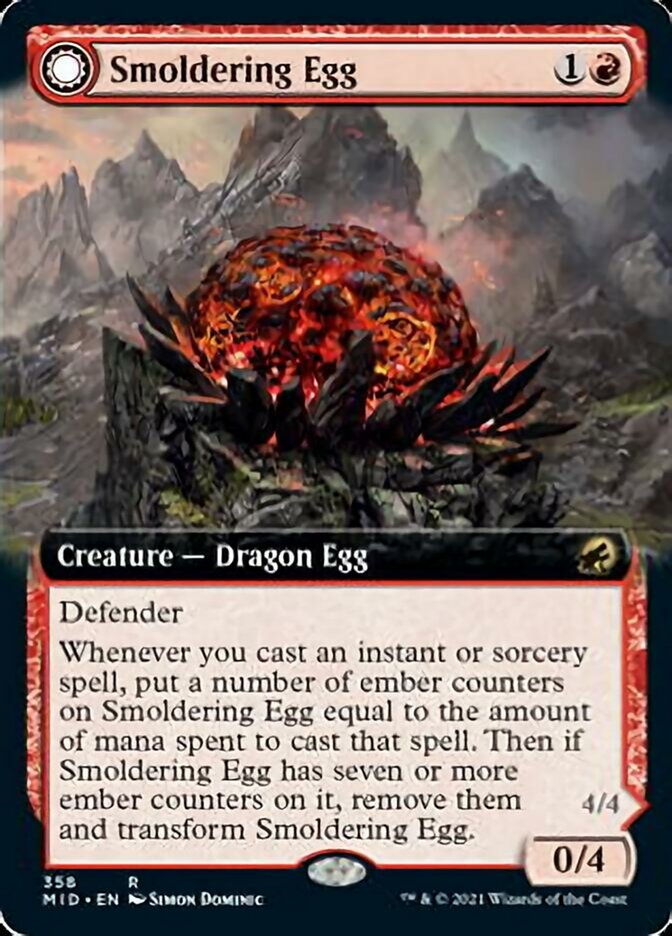 Ovo Fumegante / Smoldering Egg - Magic: The Gathering - MoxLand