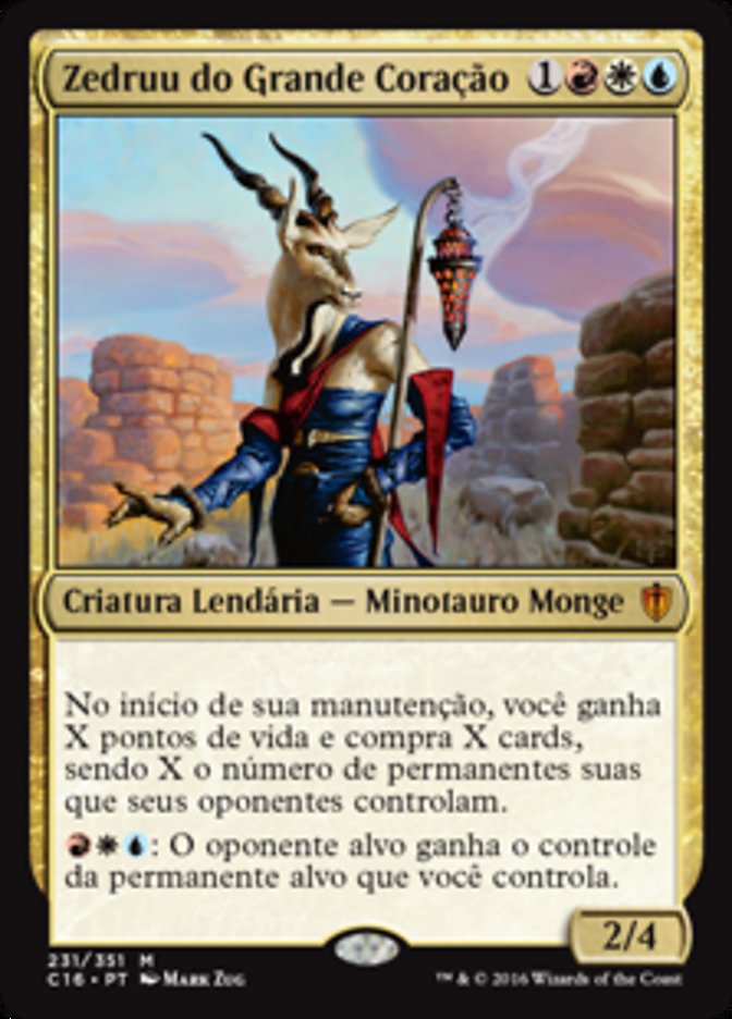 Zedruu do Grande Coração / Zedruu the Greathearted - Magic: The Gathering - MoxLand