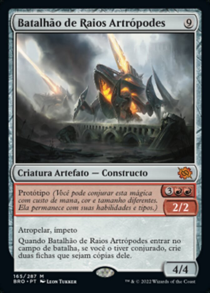 Batalhão de Raios Artrópodes / Skitterbeam Battalion - Magic: The Gathering - MoxLand