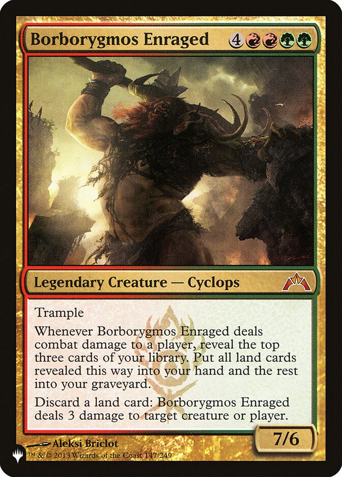 Borborigmo Enfurecido / Borborygmos Enraged - Magic: The Gathering - MoxLand