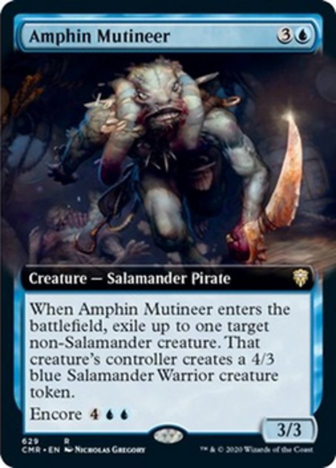 Amotinado Amphin / Amphin Mutineer - Magic: The Gathering - MoxLand