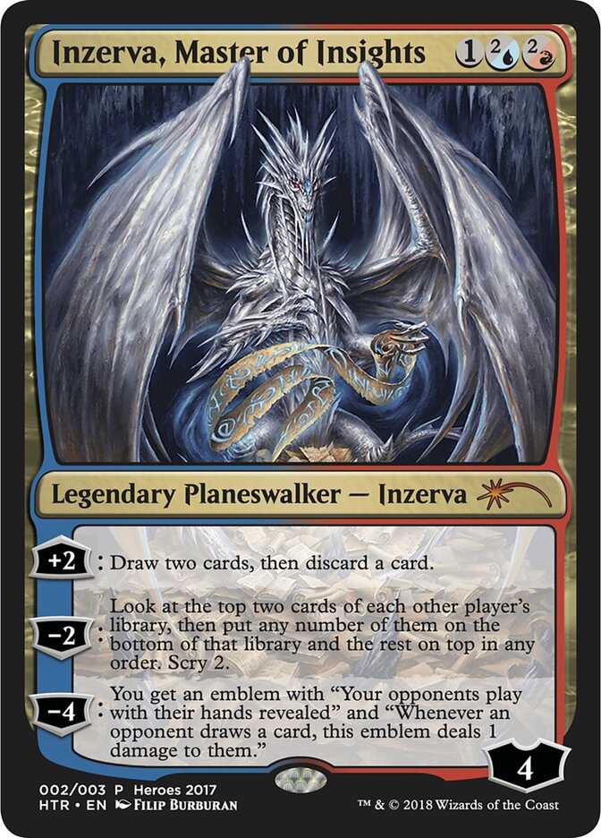 Inzerva, Master of Insights - Magic: The Gathering - MoxLand