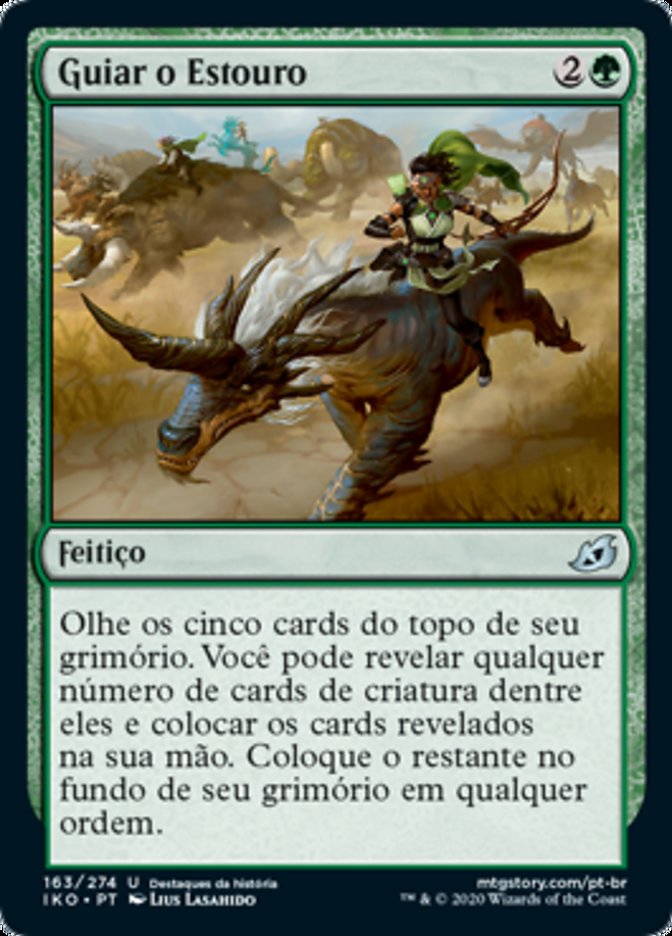 Guiar o Estouro / Lead the Stampede - Magic: The Gathering - MoxLand