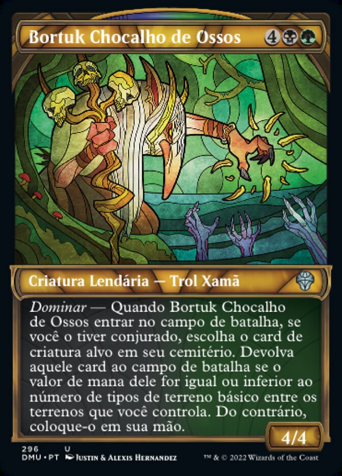 Bortuk Chocalho de Ossos / Bortuk Bonerattle - Magic: The Gathering - MoxLand