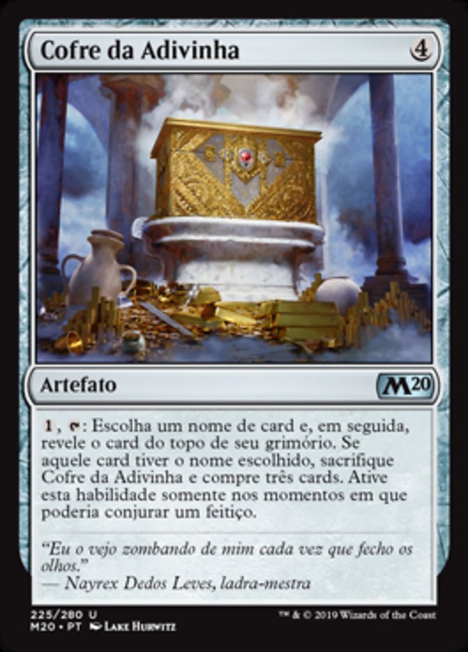 Cofre da Adivinha / Diviner's Lockbox - Magic: The Gathering - MoxLand