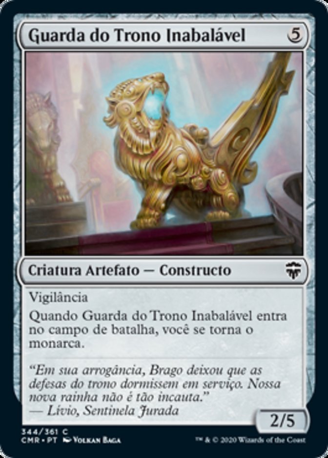 Guarda do Trono Inabalável / Staunch Throneguard - Magic: The Gathering - MoxLand