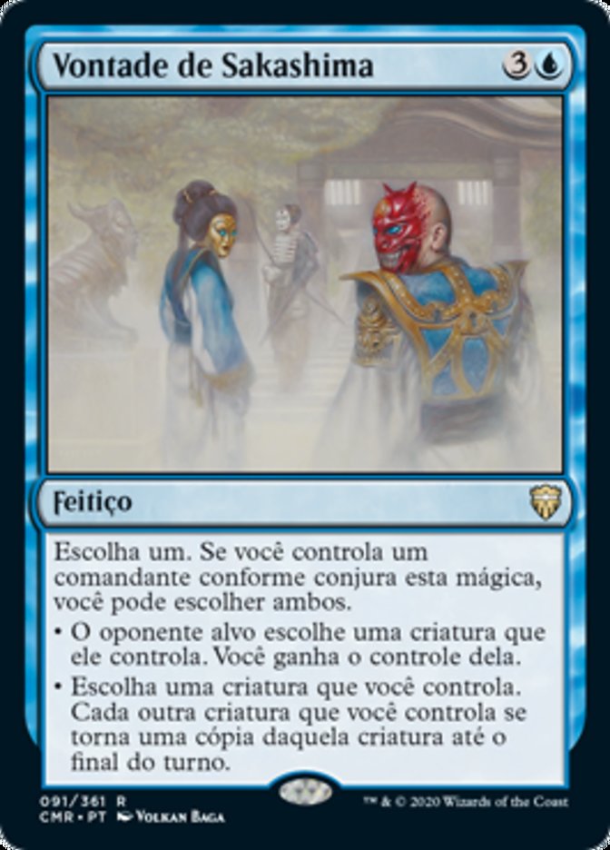 Vontade de Sakashima / Sakashima's Will - Magic: The Gathering - MoxLand