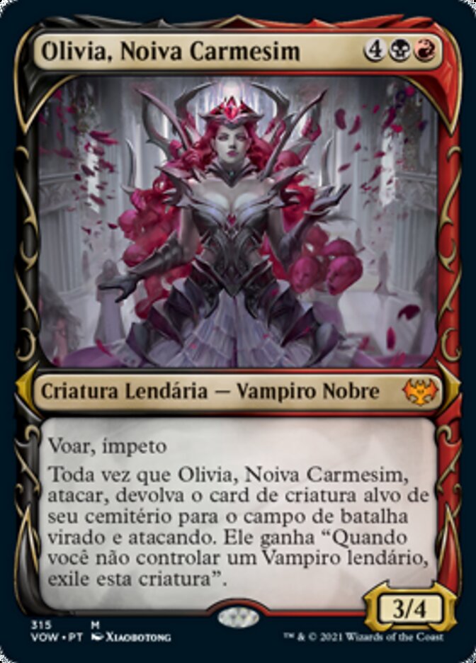 Olivia, Noiva Carmesim / Olivia, Crimson Bride - Magic: The Gathering - MoxLand