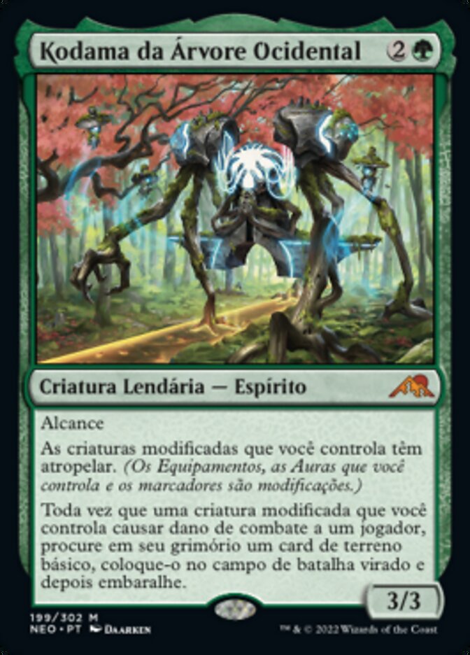 Kodama da Árvore Ocidental / Kodama of the West Tree - Magic: The Gathering - MoxLand