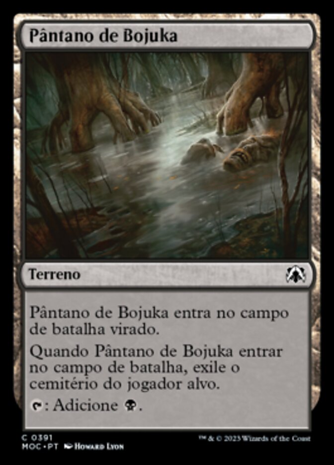 Pântano de Bojuka / Bojuka Bog - Magic: The Gathering - MoxLand